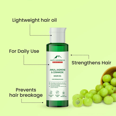 Alps Goodness Amla Jasmine and Ceramide Hair Oil